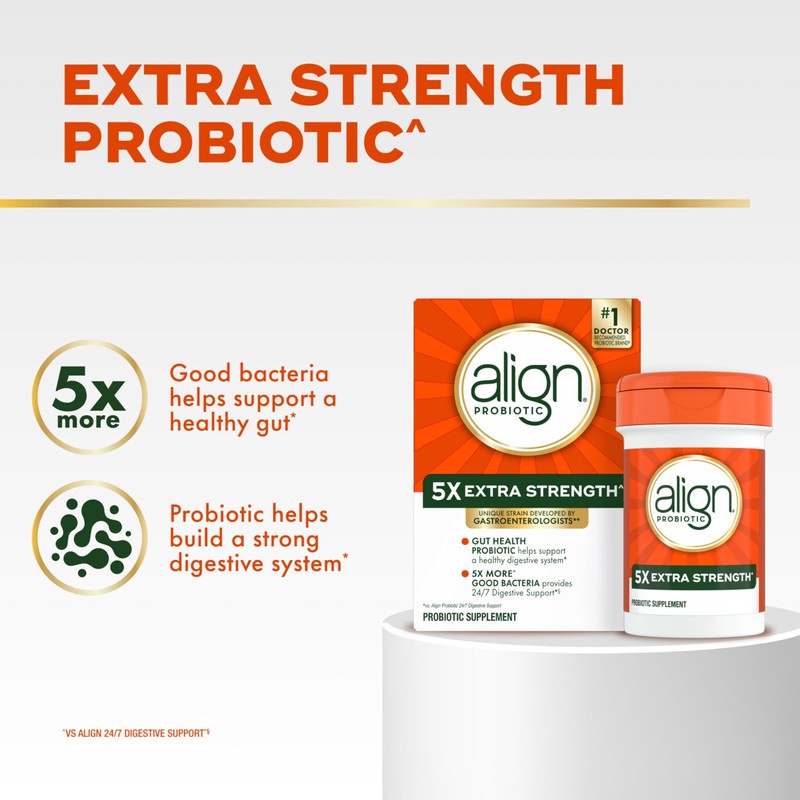 Align Probiotic, Extra Strength, Probiotics for Women and Men, Probiotics