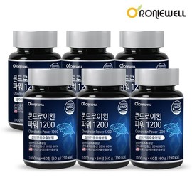 Roniwell Chondroitin Power 1200 60 tablets x 6 / 로니웰 콘드로이친 파워 1200 60정 x 6개