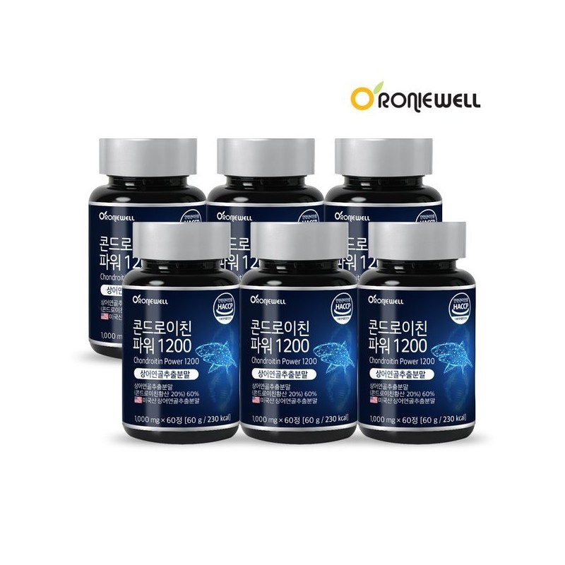 Roniwell Chondroitin Power 1200 60 tablets x 6 / 로니웰