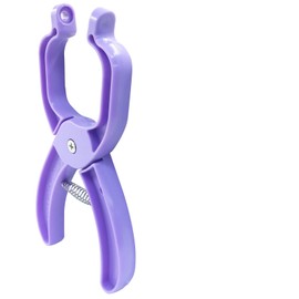 Aoserge Safety Eye Tool for Crocheting - Premium Plastic Auxiliary Tool to Attach 5-30mm Safety Eyes on Amigurumi Dolls, Stuffed Animals & Plush Toys (Purple)