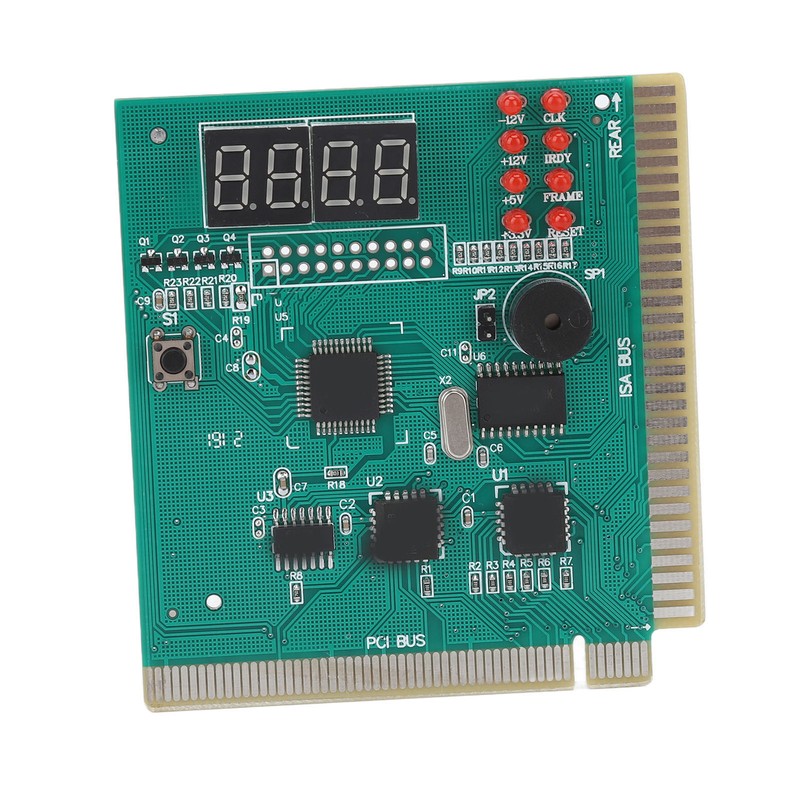 PC Diagnostic Card 4 Digit Standard PCI ISA Port Dual