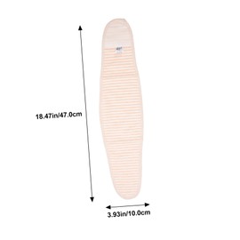 FRCOLOR 4pcs Newborn Belly Band for Umbilical Support Breathable Air Mesh Hernia Truss in Beige Design for Comfort and Skin Friendly Use