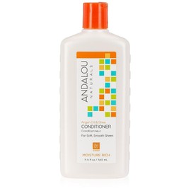 Andalou Naturals Conditioner Ounce, Moisture Rich Argan Oil and Shea, 11.5 OZ