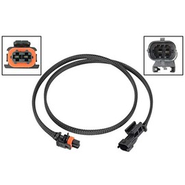 ICT Billet Alternator Wire Harness Extension 36" LS (2 Pin Hi-amp Connector) Relocation OEM tooling, Delphi connector, lock, seals, and terminals WEALT40-36