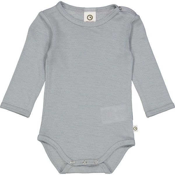 Müsli by Green Cotton Baby Boys' Woolly Body Base Layer,