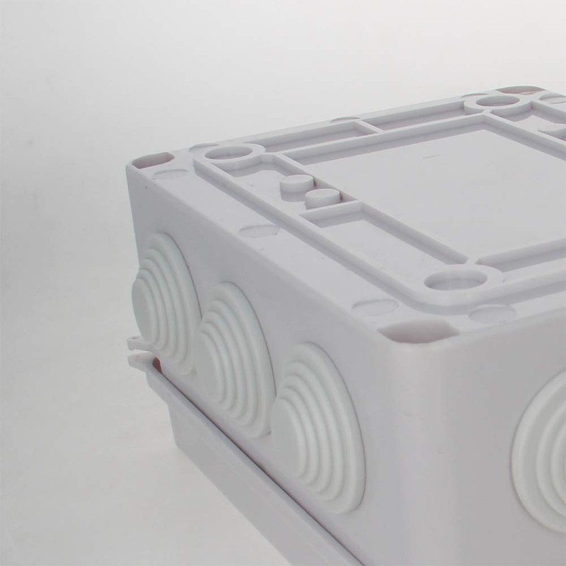 Heyiarbeit 1Pcs 150x110x70mm/5.91" x 4.33" x 2.76" ABS White Dustproof