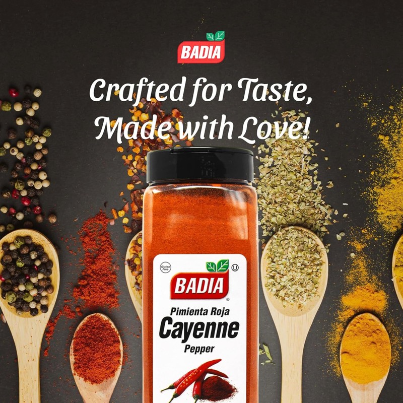 Badia Ground Cayenne Red Pepper, 16 oz – Bold, Spicy