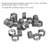 M14 1.25 14mm x 1.25 Sus304 20-Piece Thread Repair M14