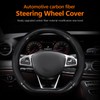 QODOLSI 1 Pack Car Breathable Steering Wheel Cover, Wear -Resistant