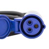 Meister CEE adapter cable, 1.5 m cable, CEE coupling and
