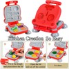 OTONOPI Dough Play Kitchen Creations Colour Dough Set Waffle Pizza