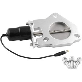 TOTMOX 2.5 Inch Electric Exhaust Valve Downpipe Systems Remote Control for Petrol Engine