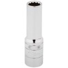 Draper 33731 1/2" Square Drive Hi-Torq 12 Point Deep Socket,