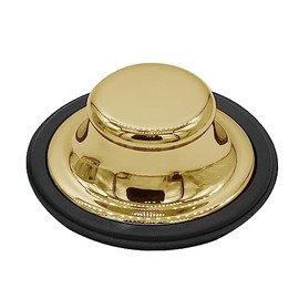 Westbrass D209-01 Waste Disposal Stopper, Polished Brass