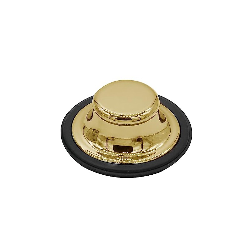 Westbrass D209-01 Waste Disposal Stopper, Polished Brass