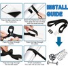 IONPSHG 8Set Pool Solar Cover Reel Attachment Kit Pool Solar