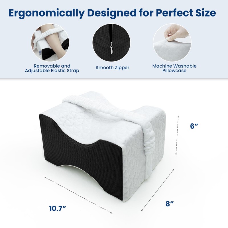 Kehangte Knee Pillow for Side Sleepers,Leg Pillow,Knne Pillow,Leg Pillows for