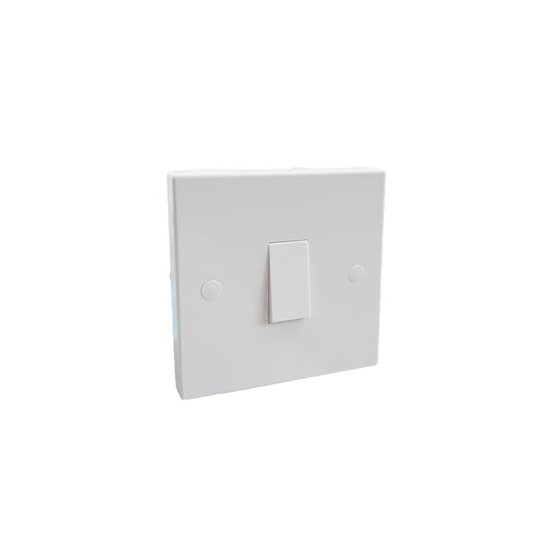 1 Gang Light Switch, 1 Gang 2 Way, 230V 10A,