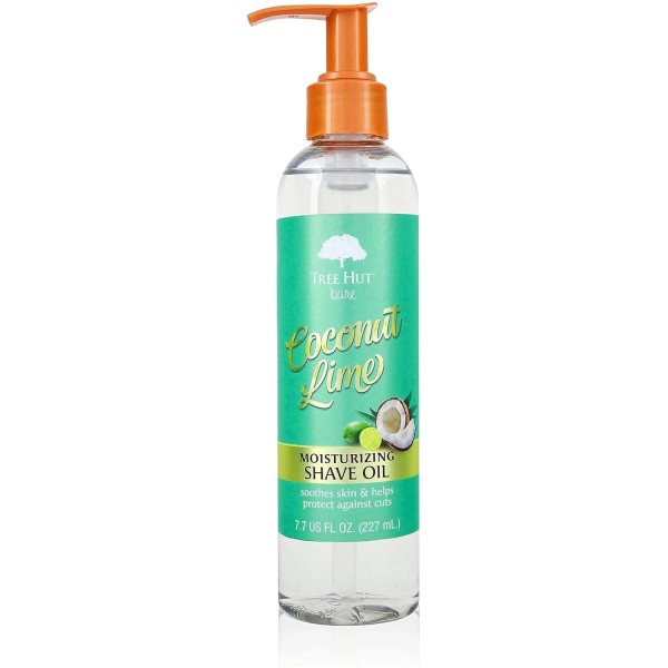 Tree Hut bare Moisturizing Shave Oil, Basic, Coconut-Lime, 7.7 Fl