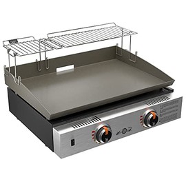 Yukon Glory Griddle Warming Rack, Designed for 22" Blackstone Griddles, One-Step Clip On Attachment, Portable and Collapsible (will not work with hood)