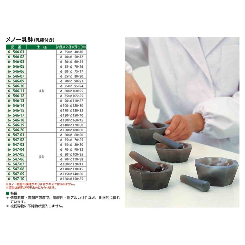 Kido Agate Mortar Mortar Mortar Shallow Mold 65 x 80