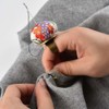 Random Color in Cushions Ring Adjustable Pin Cushion Finger Pincushion