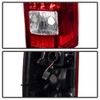 ACANII - For 2003-2006 Chevy Silverado Sierra LED"C Shape" Tail