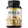 Peruvian Maca Root Black Red Yellow 2000mg - Gelatinized Maca Root 100% Pure Non-GMO - Energy Stamina Vitality Endurance Enhancing Superfood Supplement, 1 Count, 60 Tablets / 페루산 마카 뿌리 검정 빨강 노랑 2000mg - 젤라틴화된 마카 뿌리 100% 순수 비GMO - 에너지 체력 활력 지구력 강화 슈퍼푸드 보충제, 1개, 60정