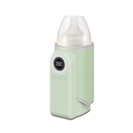 Cozytots Portable Bottle Warmer for Travel Wireless Portable Baby Milk Warmer On The Go Rechargeable USB Battery-Powered Milk Bottle Heating Bag in Car Heaters Thermostat Bag