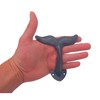Wowser Navy Blue Whale Tail Cast Iron Wall Hooks, Wall