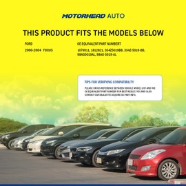 MOTORHEAD AUTO Front Subframe Crossmember Axle, Direct OE Replacement for 2000-2004 Ford Focus