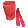 storejprLLC Hibachi Chef Red Hat , With Tie Red Teppanyaki