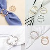 20 Pcs Scarf Ring and Slides for Scarves, Scarf Rings