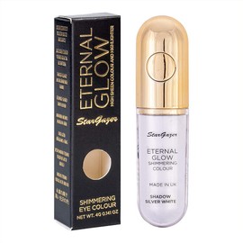 Stargazer Eternal Glow Shadow, Shimmer Colour for Eyeshadow and Highlights, Silver White