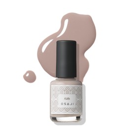 OSAJI Uplift Nail Color, Formulated with Herbal Extract, Beautiful Gloss, Good Color, 0.3 fl oz (10 ml), Protects Nail Moisture, Quick Drying (01 Kitto)