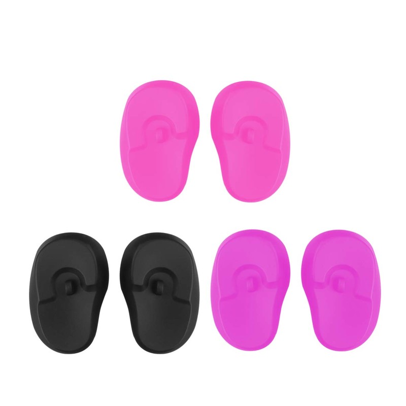 Protector Auditivo 3 Pares Protector de Oreja Impermeable de Silicona
