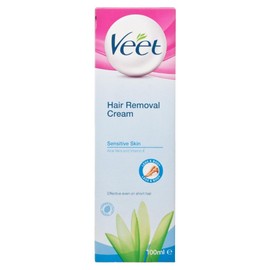 4 x 100ml Veet Hair Removal Cream for Legs & Body (Sensitive Skin)