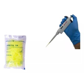 Jf Lhabo Micropipeta 2-20ul + Puntas Esteriles 200ul Jf Lhabo