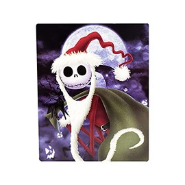 C.P.R. Nightmare Before Christmas Jack Skellington Spooky Christmas 46in x 60'' Warm Soft Super Throw