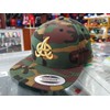 Peligro Sports Aguilas Cibaeñas Snapback Hats (Camo/Metallic Gold Logo)