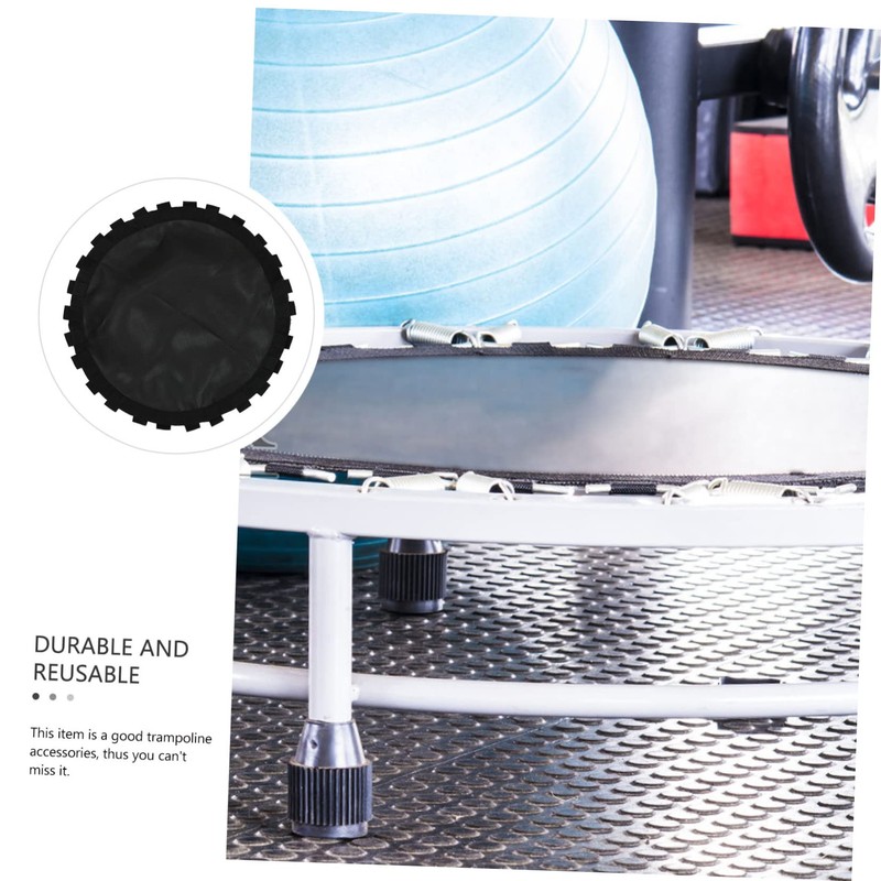 Kisangel 1pc Heavy-Duty Uv-Resistant Trampoline Replacement Mat Durable Round Jumping