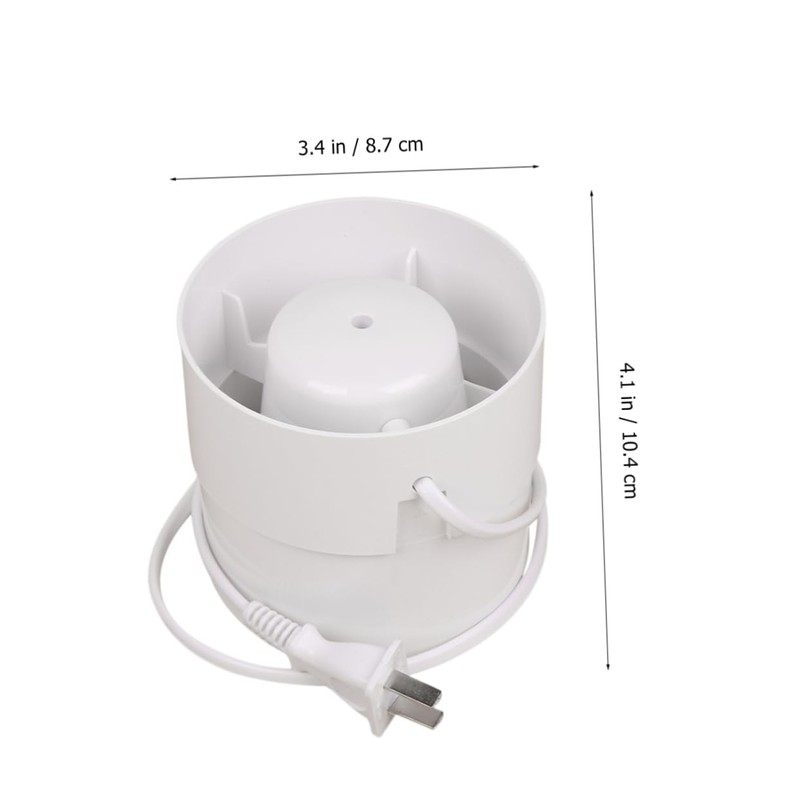 KONTONTY Home Ventilation 4 Inch Duct Exhaust Fan Quiet Circular