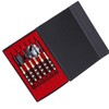 Darts Kit 12 Dart Tail Flights Shafts Black Nickel Copper