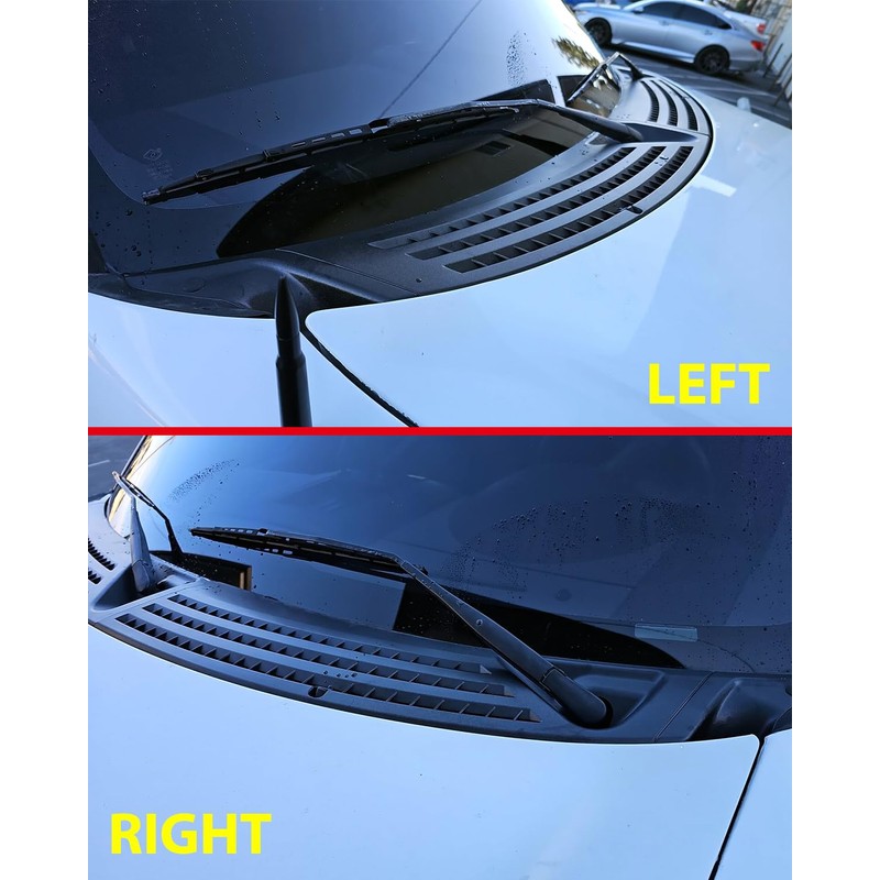 Windshield Wiper Cowl Cover Panel w/Seals Compatible with Ford F150