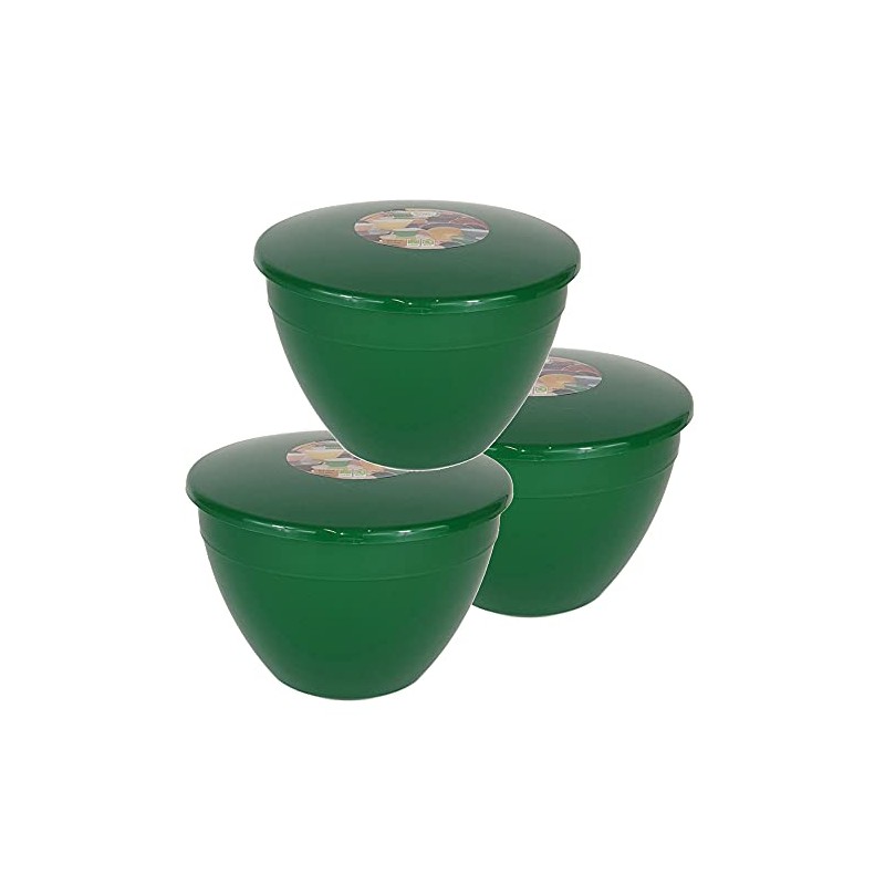 Christmas pudding bowls with lids Christmas Green basin and lid