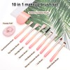 GLIDESMOOTH Makeup Brush Set, Foundation Concealers Brushes, Makeup Brushes Professional
