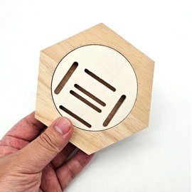 Wooden Medal Display Stand & Storage Organizer Style