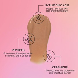 Bali Body Tinted Super Serum SPF30 | Tan Shade Daily Skincare for All Skin Types | Hyaluronic Acid Infused Skin Perfector for Glowing Skin | Vegan, Cruelty Free, Australian Made (30ml/1.01fl oz)