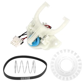 Upgraded WH03X30517 Washer Shift Actuator, WH01X27538 Drive Belt, WH05X24185 Clutch & WH01X24434 Spring Kit Compatible with GE/Hotpoint Washing Machines