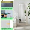 Sunniry Full Length Mirror 56x16 inch, Black Full Body Mirror,